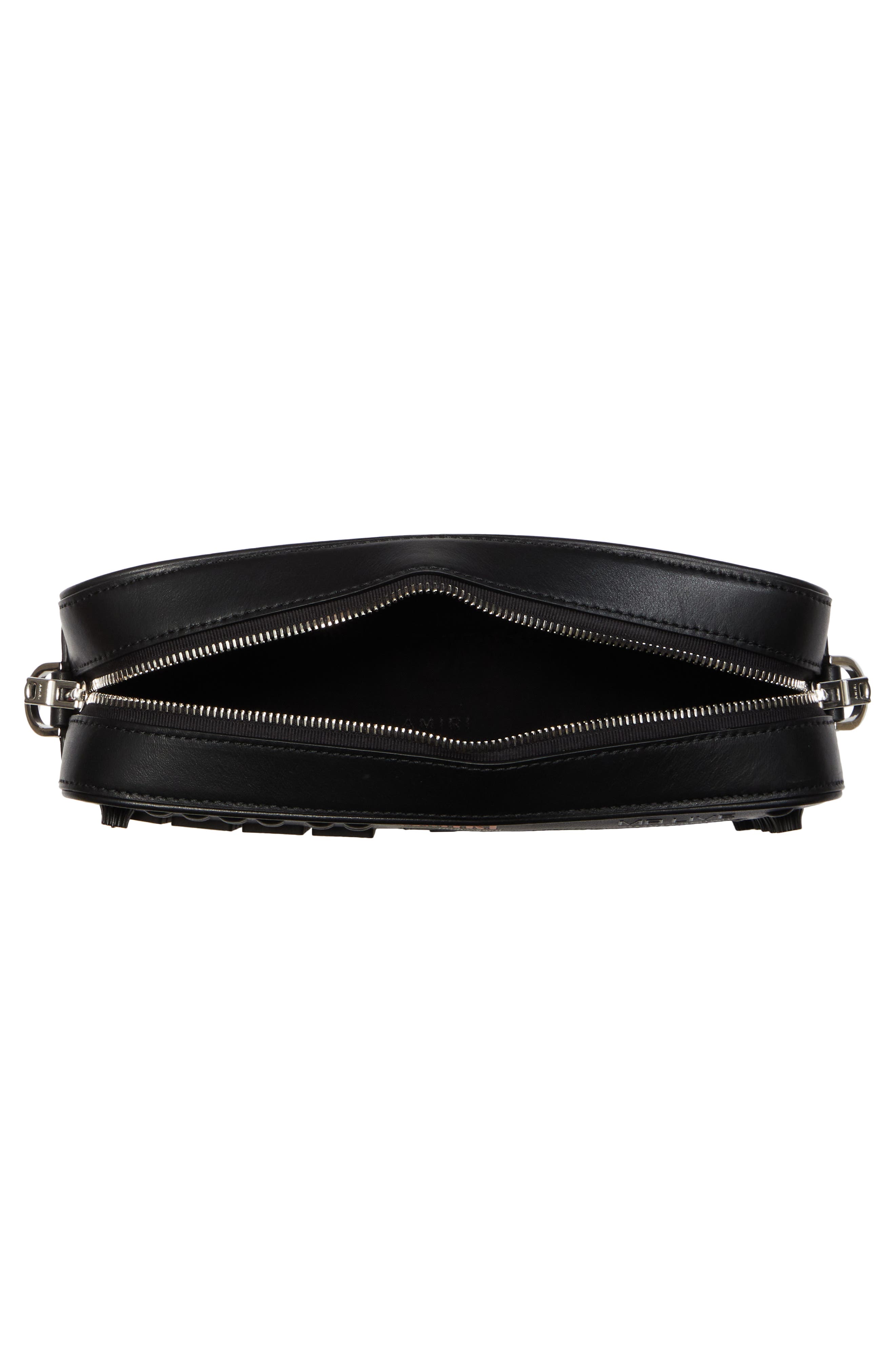 AMIRI Drum Machine Crossbody Bag, Alternate, color, Black
