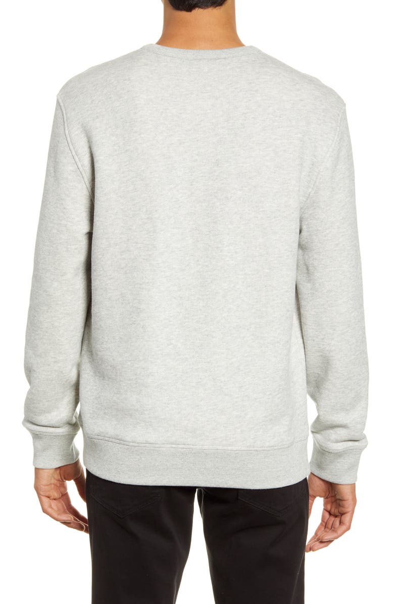 Vince Slim Fit Crewneck Cotton Sweatshirt, Alternate, color, 