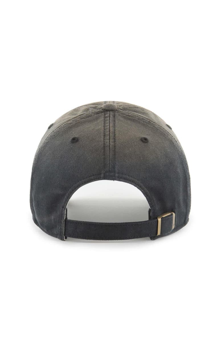 '47 Men's '47  Black Atlanta Falcons Dusted Relaxed Clean Up Adjustable Hat, Alternate, color, 