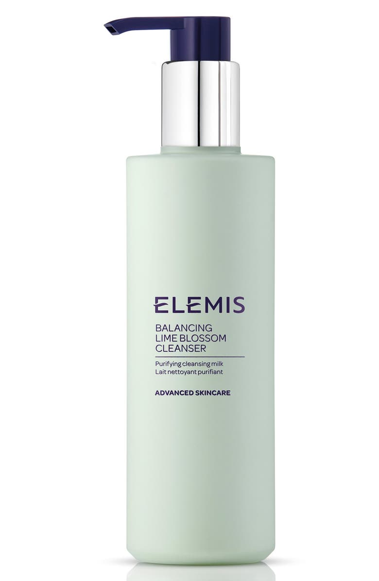 Elemis Balancing Lime Blossom Cleanser, Main, color,