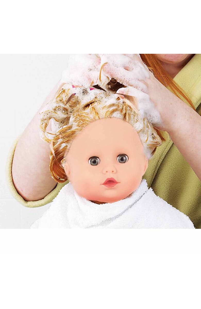 Gotz 13" Soft Cloth Bath Baby Doll, Alternate, color, Multicolored