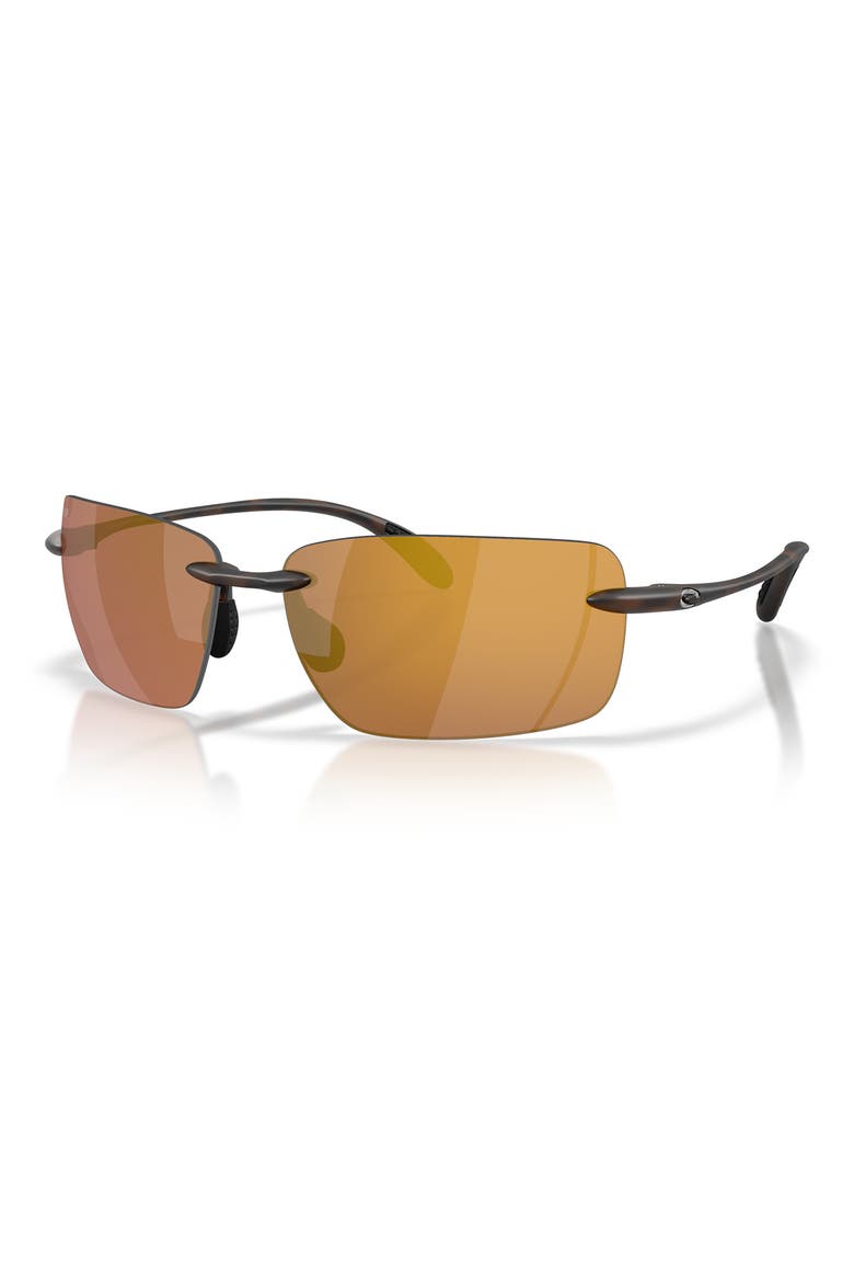 Gulf Shore 66mm Sunglasses, Alternate, color, MATTE TORTOISE / GOLD