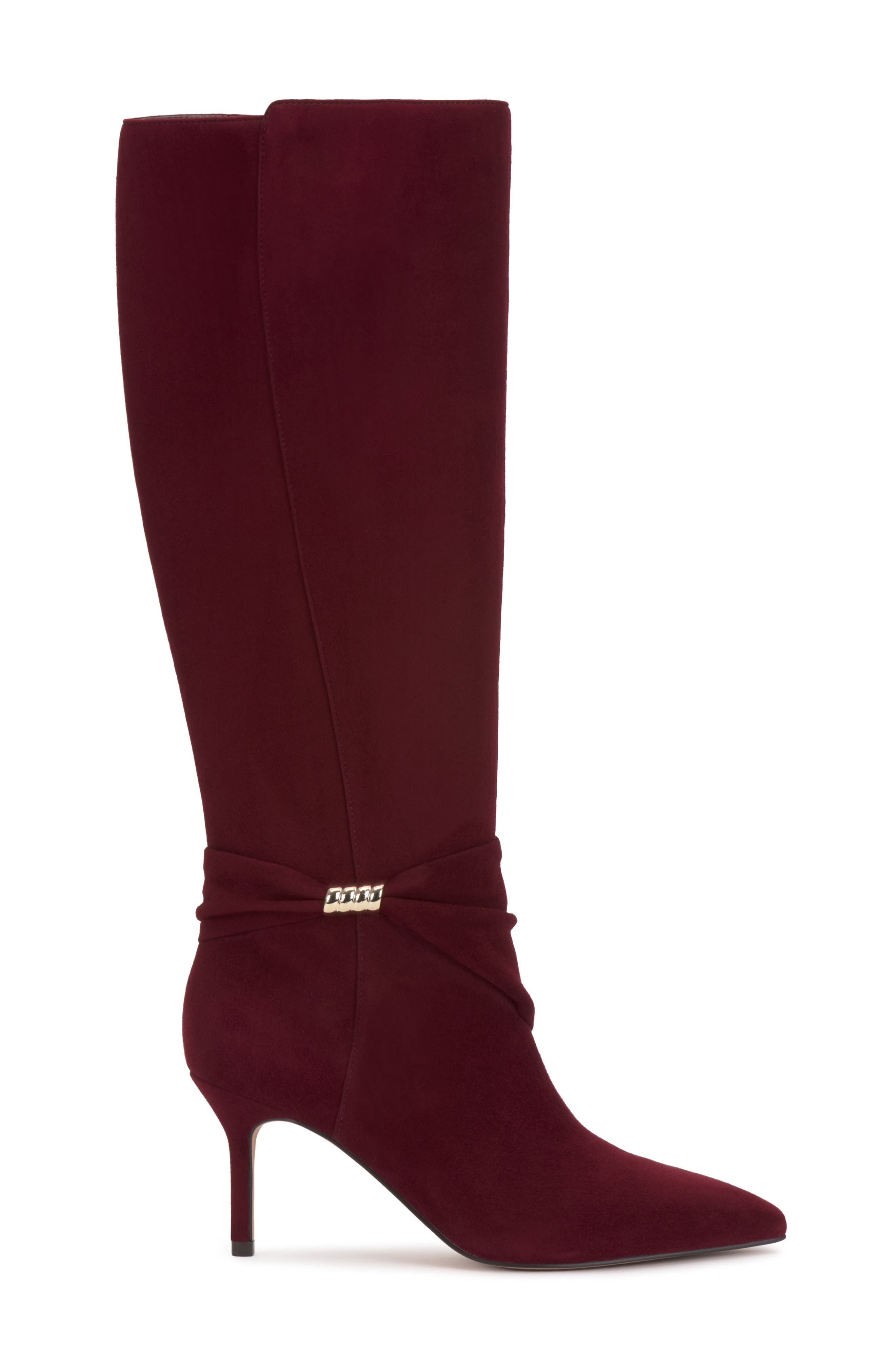 Meezo Knee High Boot, Alternate, color, POMEGRANATE