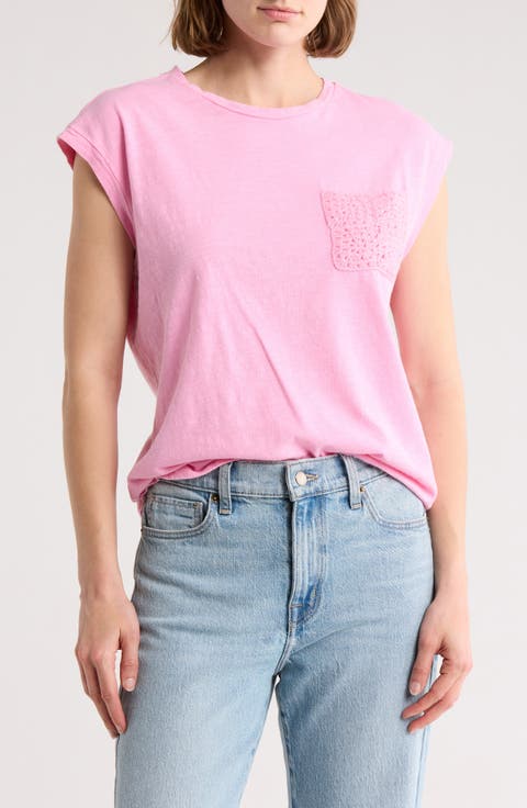 Crochet Pocket Muscle Tank