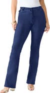 Roaman's Plus Size 24/7 Stretch Bootcut Jean