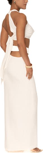 New Age Crop Top & Skirt Set