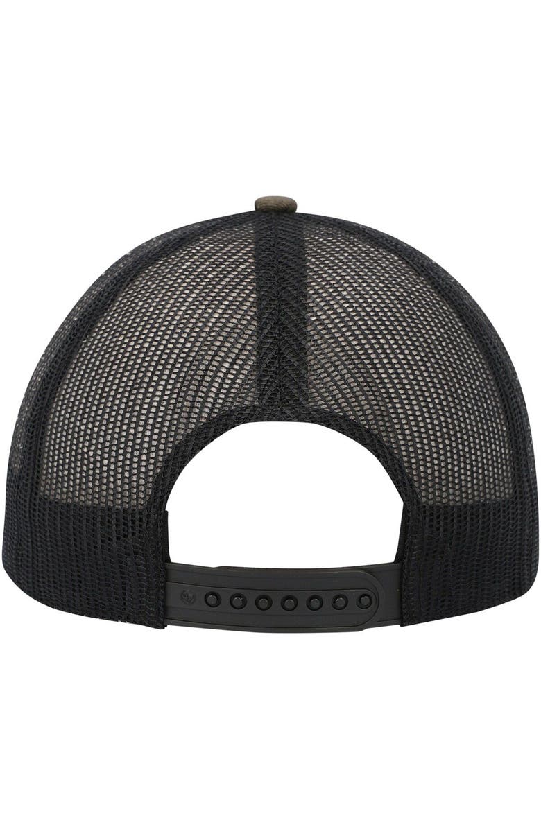 '47 Men's '47 Camo/Black Auburn Tigers Team Logo Trucker Snapback Hat, Alternate, color, 