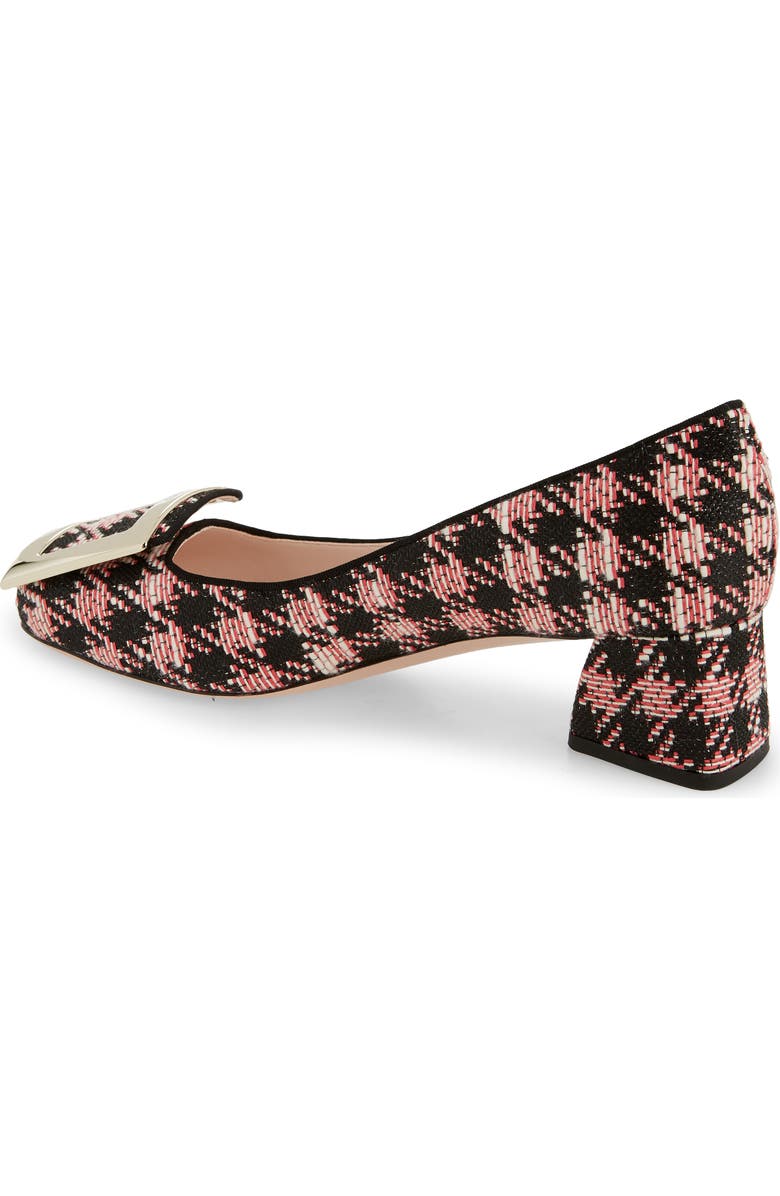 Roger Vivier Très Vivier Houndstooth Buckle Pump, Alternate, color,