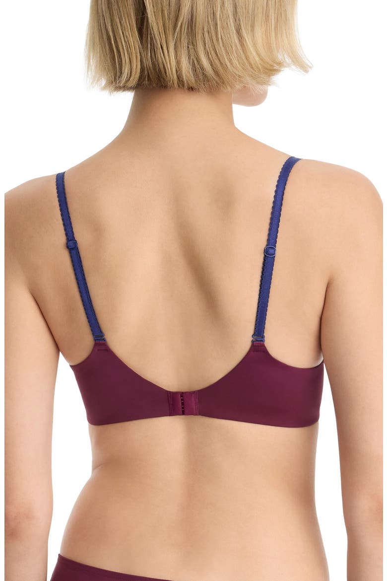 Captivate Convertible Lace Balconette Bra, Alternate, color, Figgy/Nocturnal