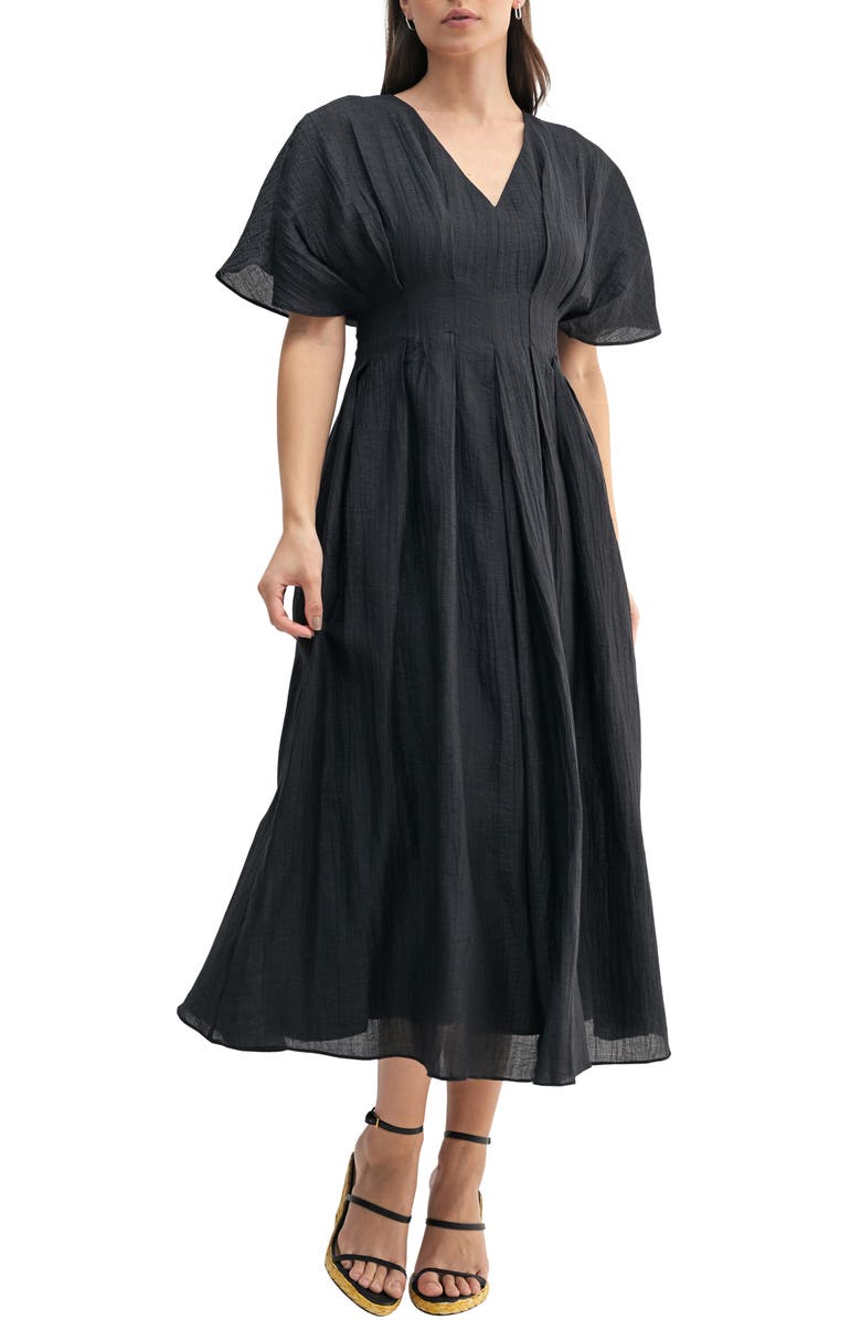 Mila Mae Dolman Sleeve A-Line Dress, Main, color,