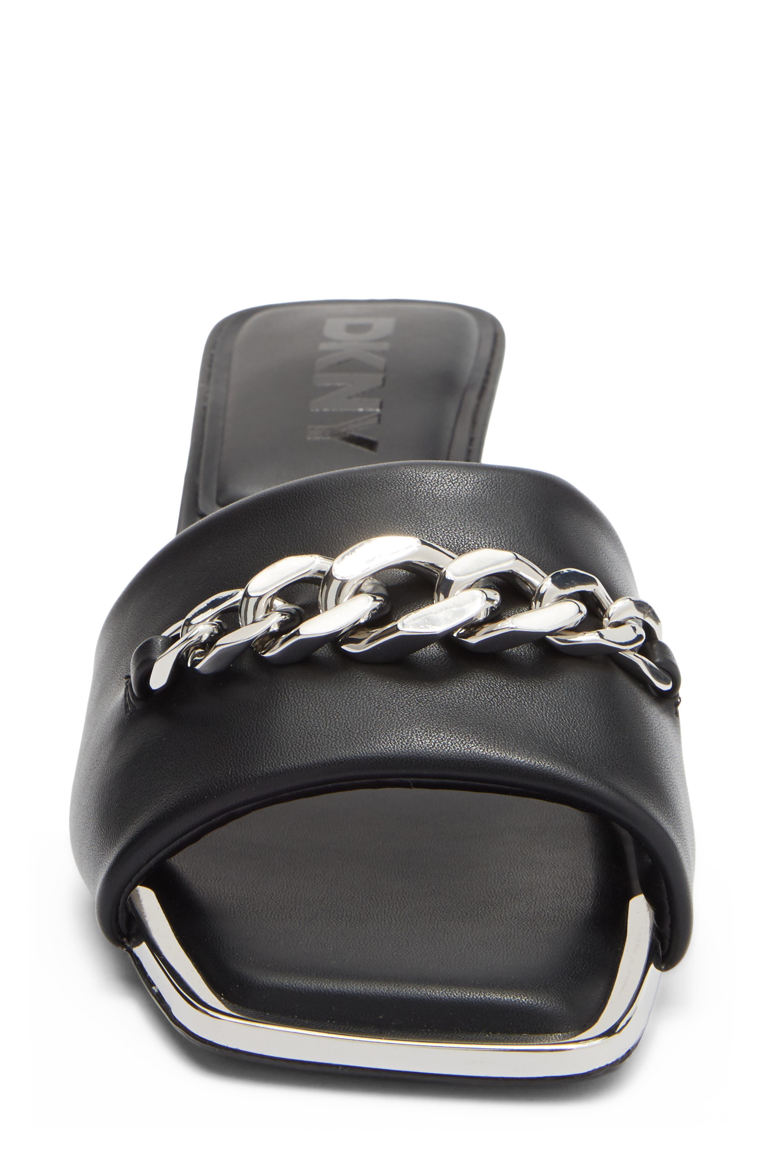 DKNY Jileen Mule Sandal, Alternate, color, Black