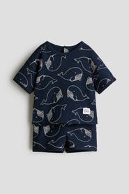 H&M 2-piece waffled cotton set