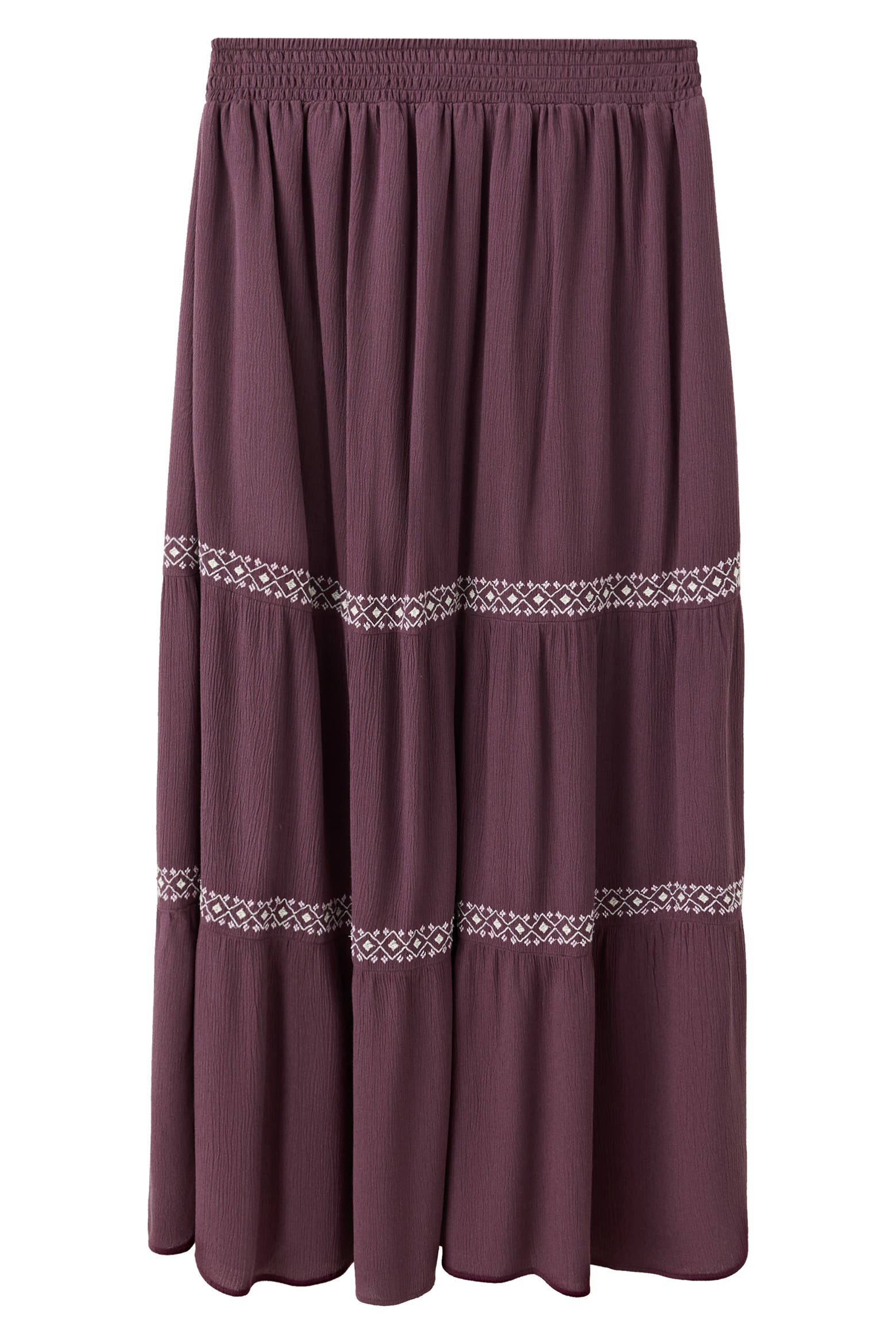 Mango Local One MANGO TEEN Embroidered Panel Maxi Skirt (Women) | Nordstrom