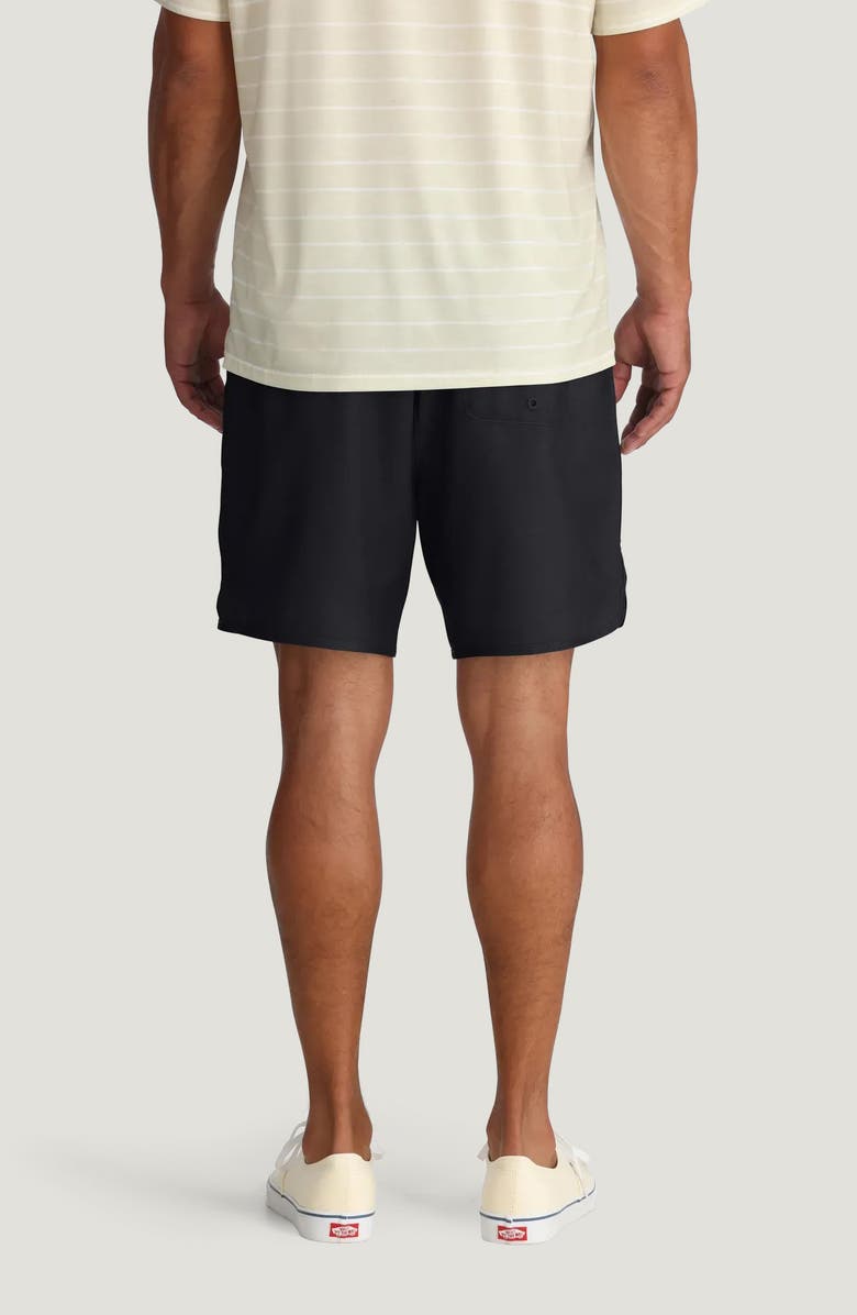 Free Fly Reverb Water Resistant Hybrid Performance Shorts, Alternate, color, Black