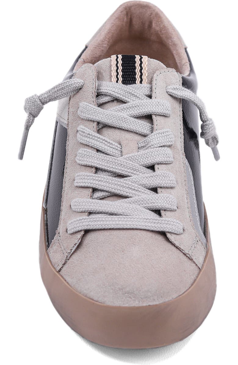 SHUSHOP Robbie Lace-Up Sneaker, Alternate, color, Black Patent