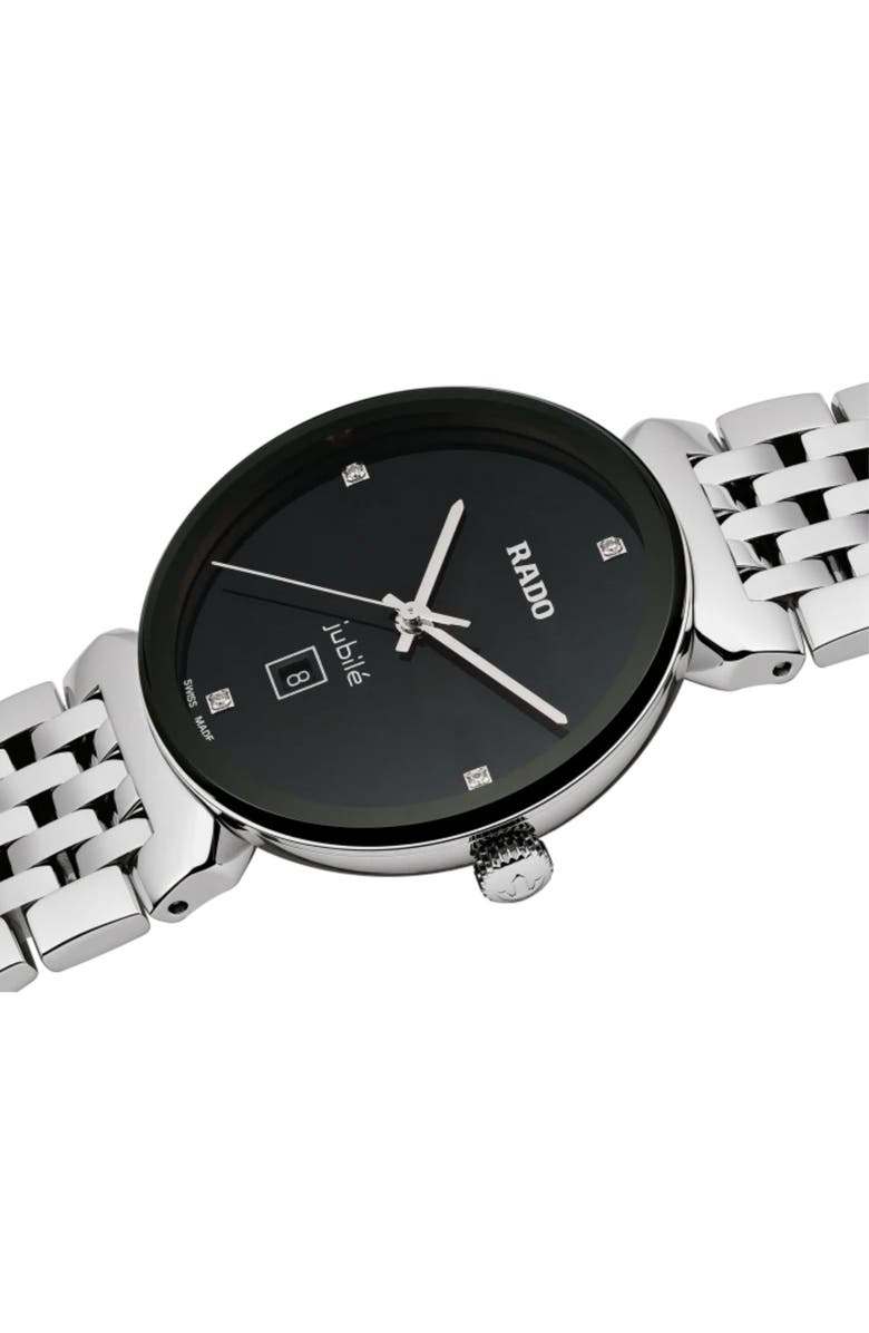 RADO Florence Diamond Bracelet Watch, Alternate, color, 