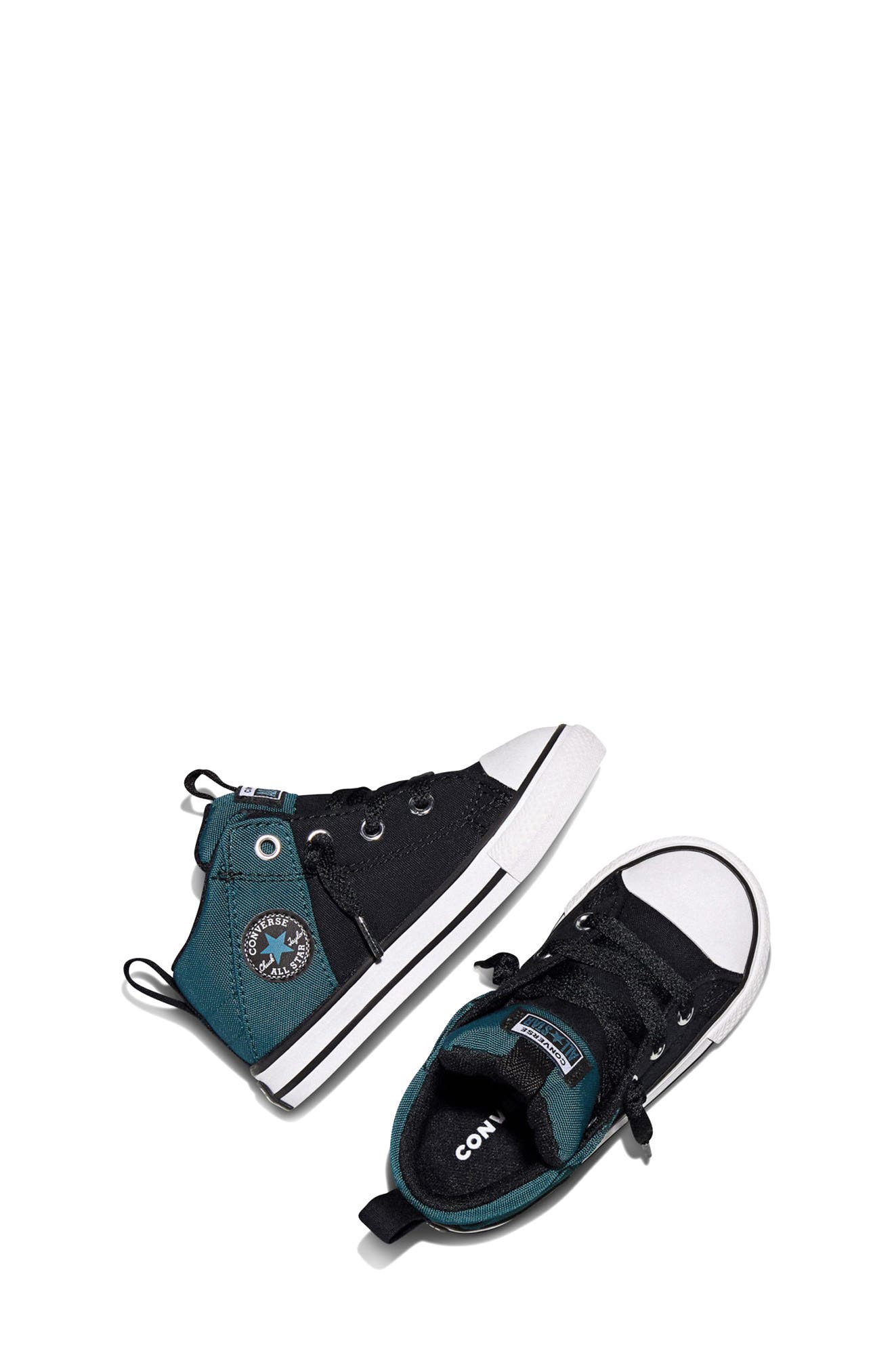 Converse Kids' Chuck Taylor<sup>®</sup> All Star<sup>®</sup> Axel Low Top Sneaker, Alternate, color, Darkly Jaded/ Black/ White