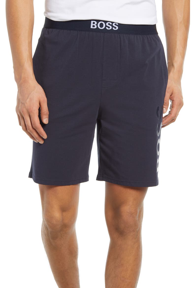 Men's Identity Pajama Shorts, Main, color, DARK BLUE