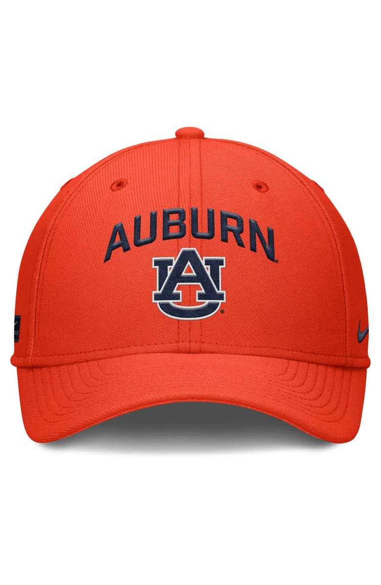 Nike Men's Nike Orange Auburn Tigers 2025 On-Field Rise Dri-FIT Flex Hat, Alternate, color, 