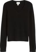 Caslon® Cashmere V-Neck Sweater
