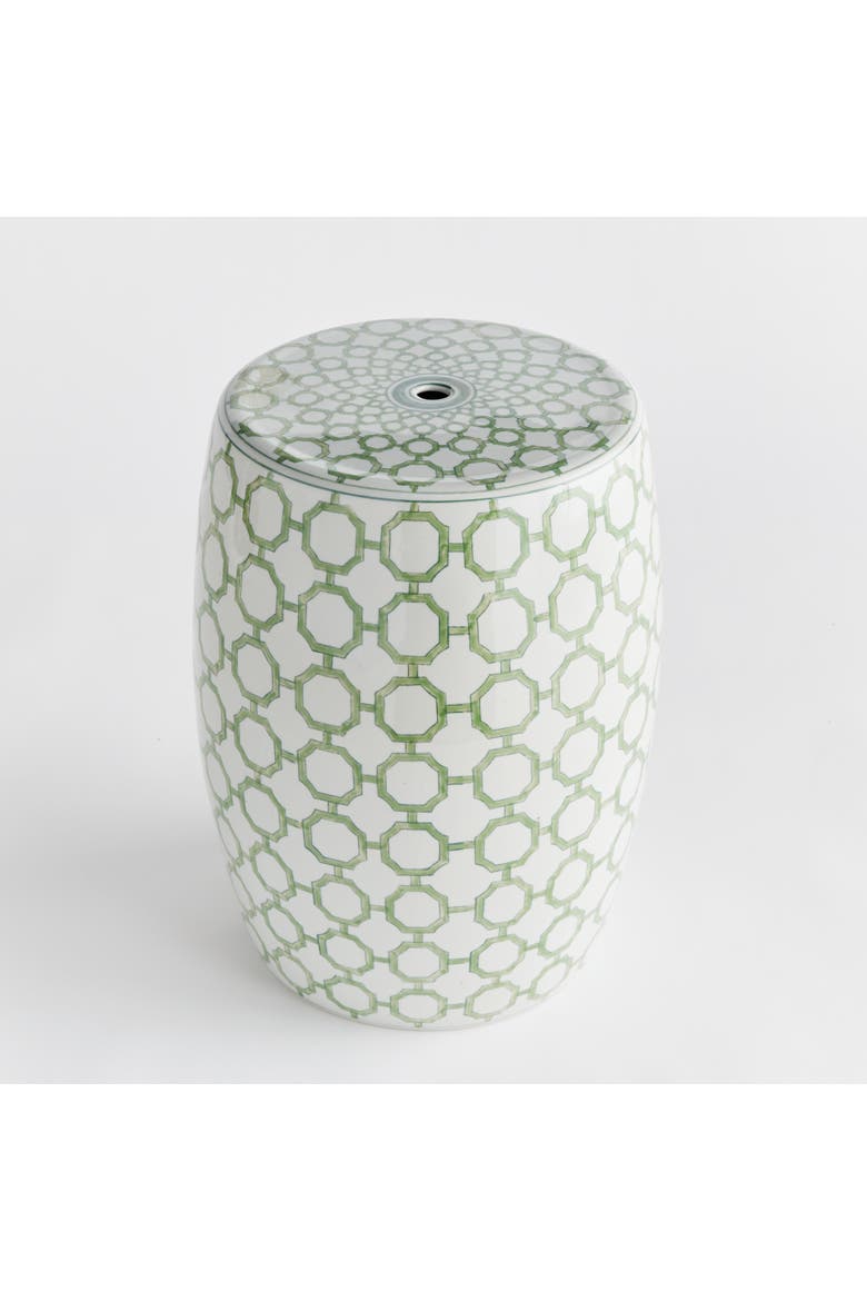 Imperial Link Accent Stool Chair, Alternate, color, Green