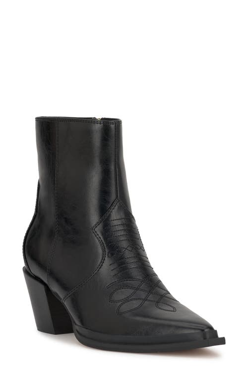 Jessica Simpson Helvona Pointed Toe Bootie In Black