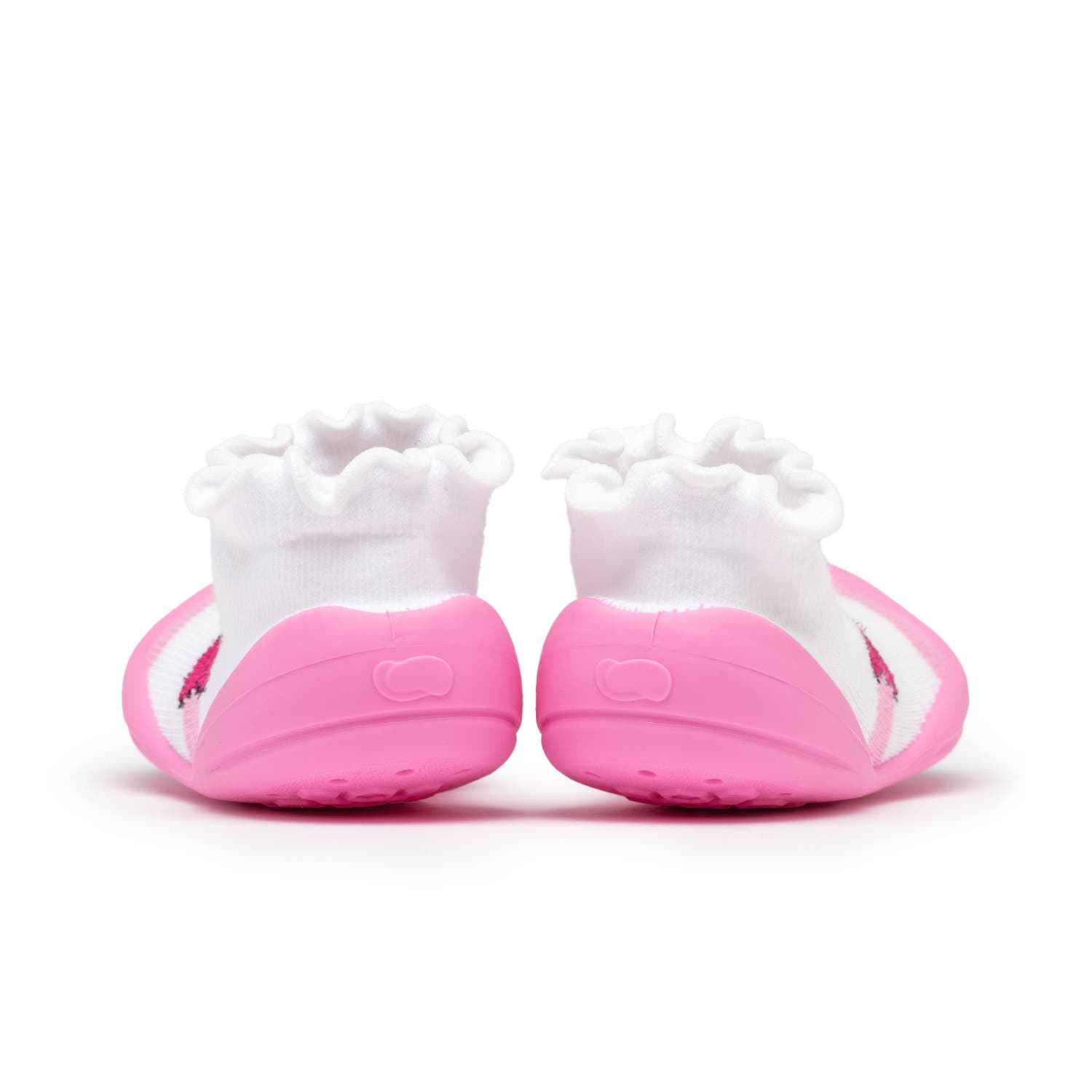 Komuello Toddler Sock Shoes - Mary Jane Bow, Alternate, color, Pink