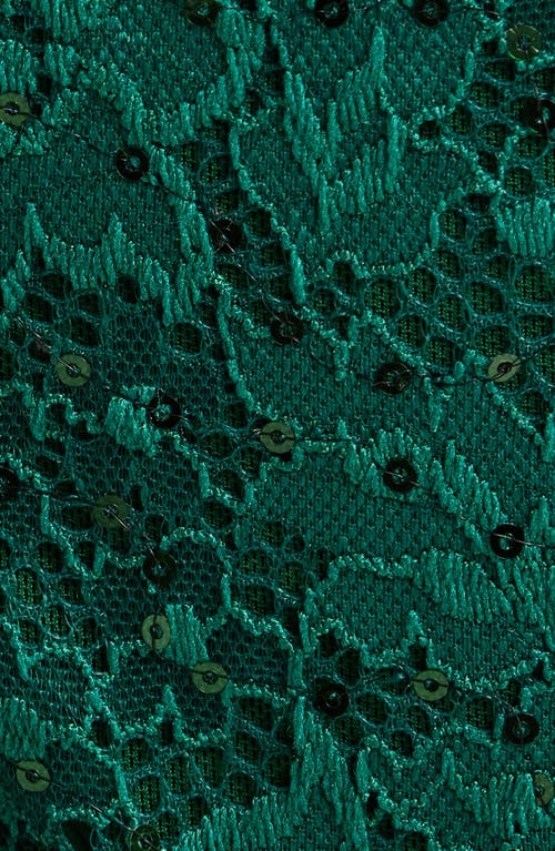 Kilo Brava Lace Thong In Emerald