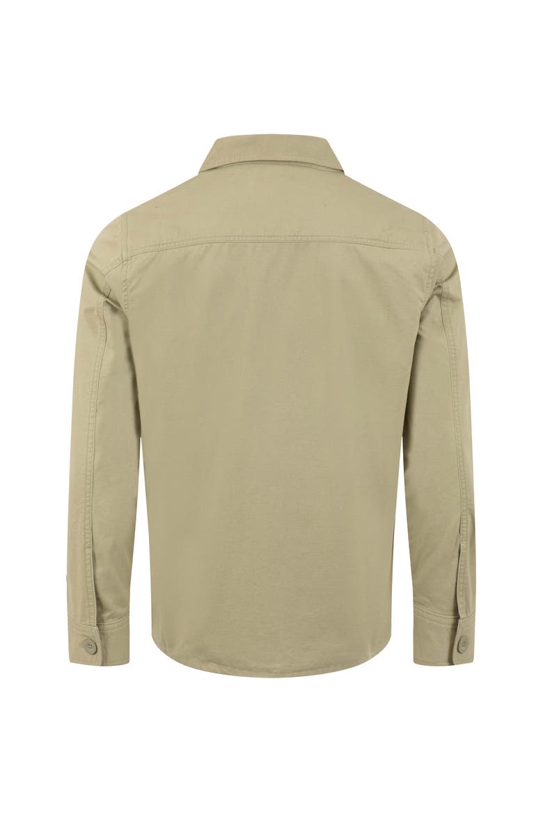 Bear Workwear Twill Overshirt, Alternate, color, Laurel Green