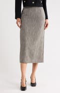 Lafayette 148 New York Cotton, Linen & Wool Maxi Skirt