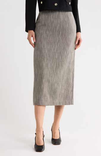 Cotton, Linen & Wool Maxi Skirt