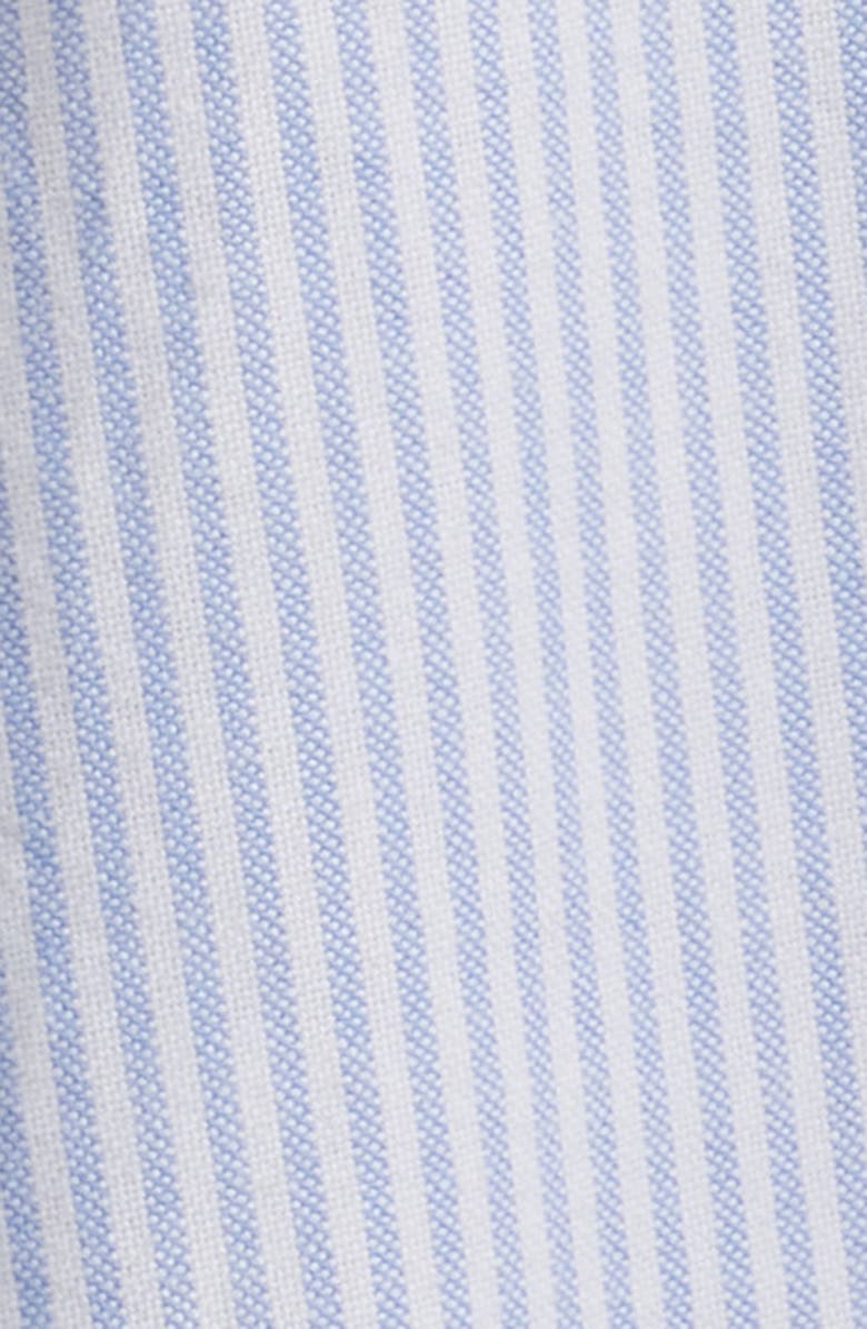 beachlunchlounge Marina Stripe Sleeveless Cotton Shirtdress, Alternate, color,