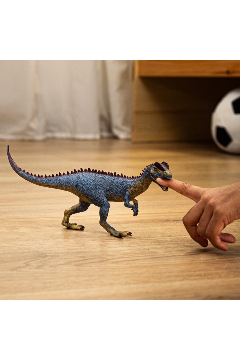 Dilophosaurus 9 Inch Dinosaur Figurine, Alternate, color, Multicolored