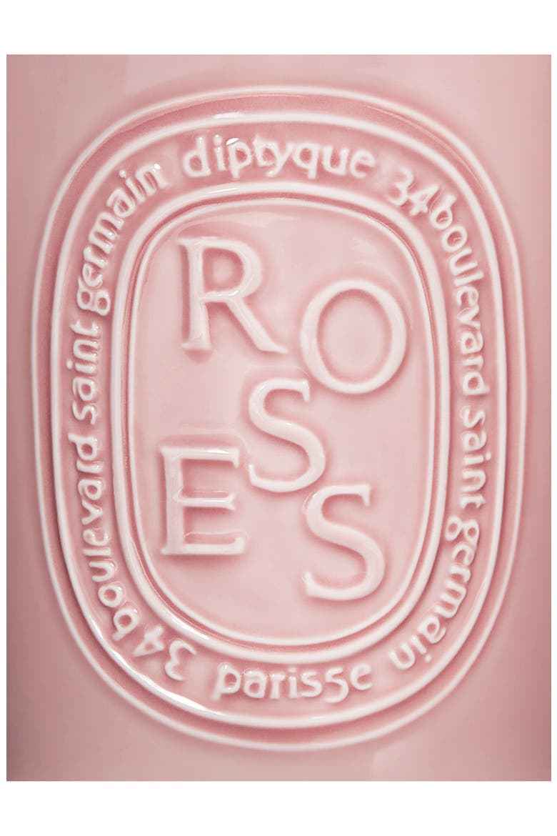 Roses Very Large Scented Candle, Alternate, color, PINK VESSEL