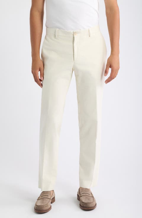 Straight Leg Corduroy Pants