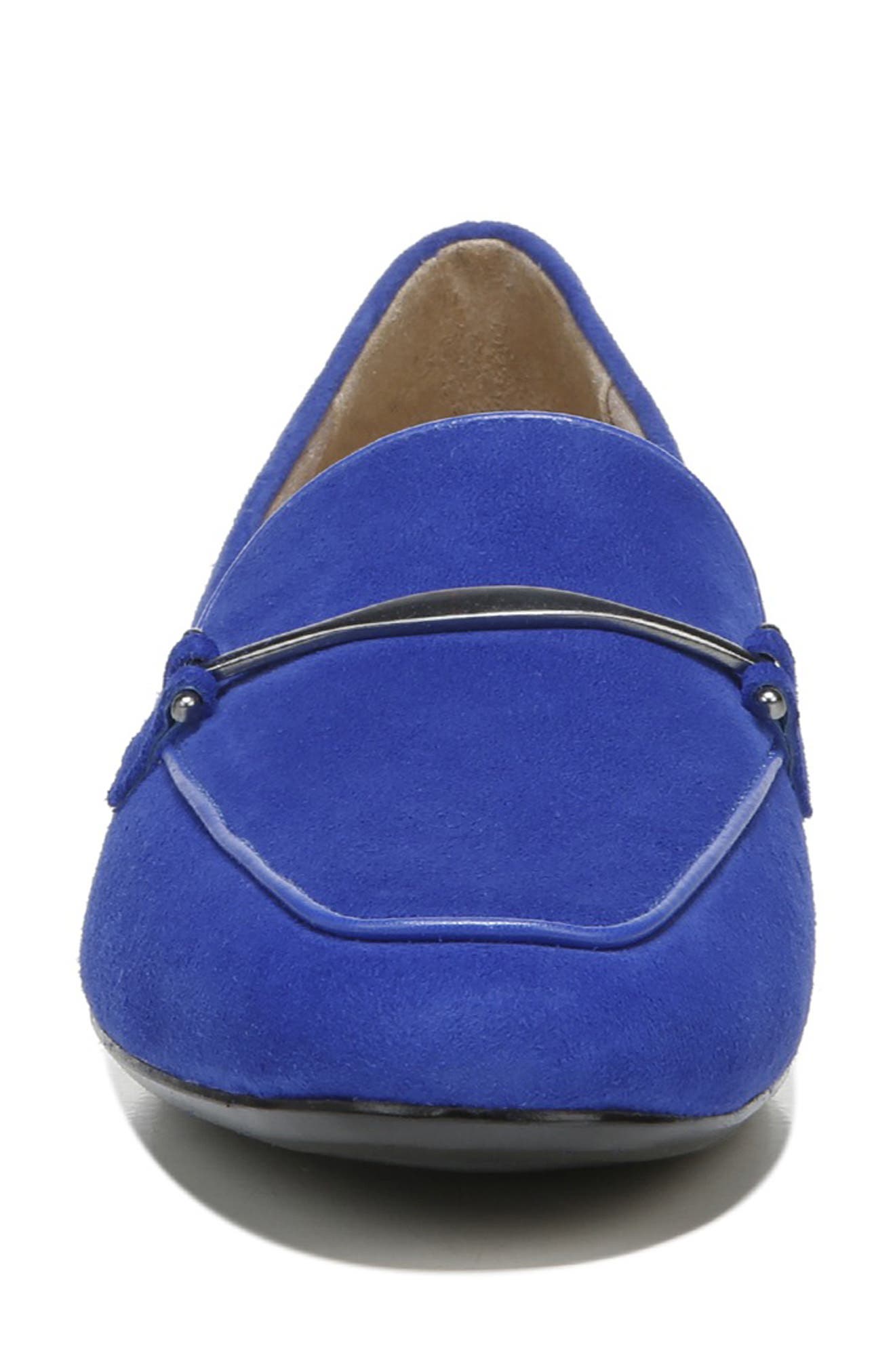 Emiline Loafer, Alternate, color, HARBOR BLUE LEATHER
