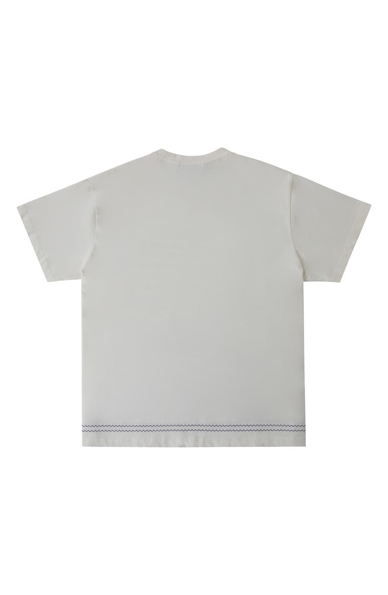 FOUND Bouquet Flower Embroidered Oversize T-Shirt, Alternate, color,