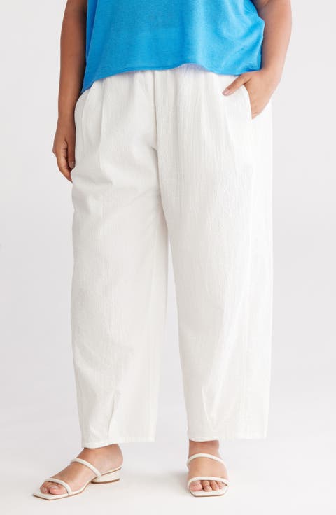 Organic Cotton Lantern Pants (Plus)