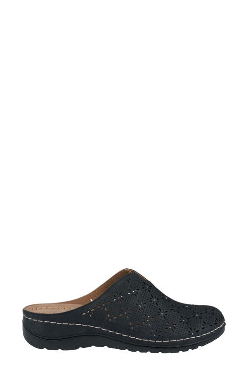 Gc Shoes Vale Laser Cut Wedge Mule In Multi