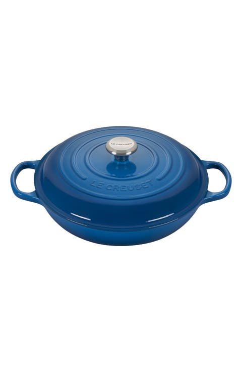 Signature 3.5-Quart Enameled Cast Iron Braiser