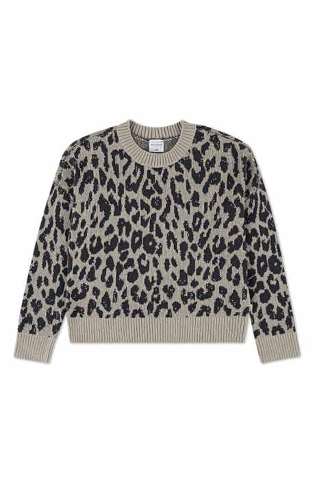 Kids' Leopard Pattern Sweater