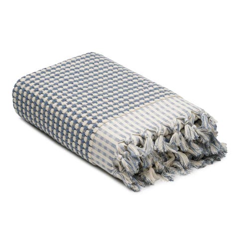 Dots Turkish Cotton Terry Bath Towel