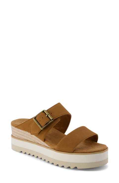 Diana Platform Slide Sandal (Women)
