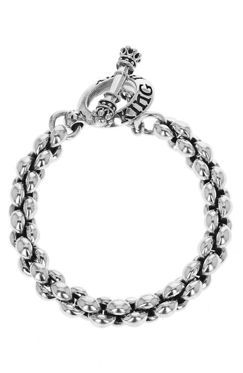 Large Infinity Link Bracelet