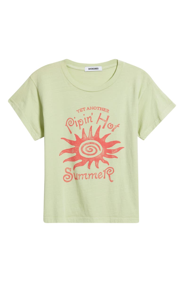 Daydreamer Pipin' Hot Summer Graphic T-Shirt, Alternate, color, Seafoam Green