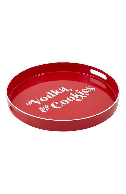 Creative Brands Bar Tray In Red