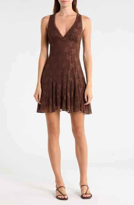 Lace Fit and Flare Dress