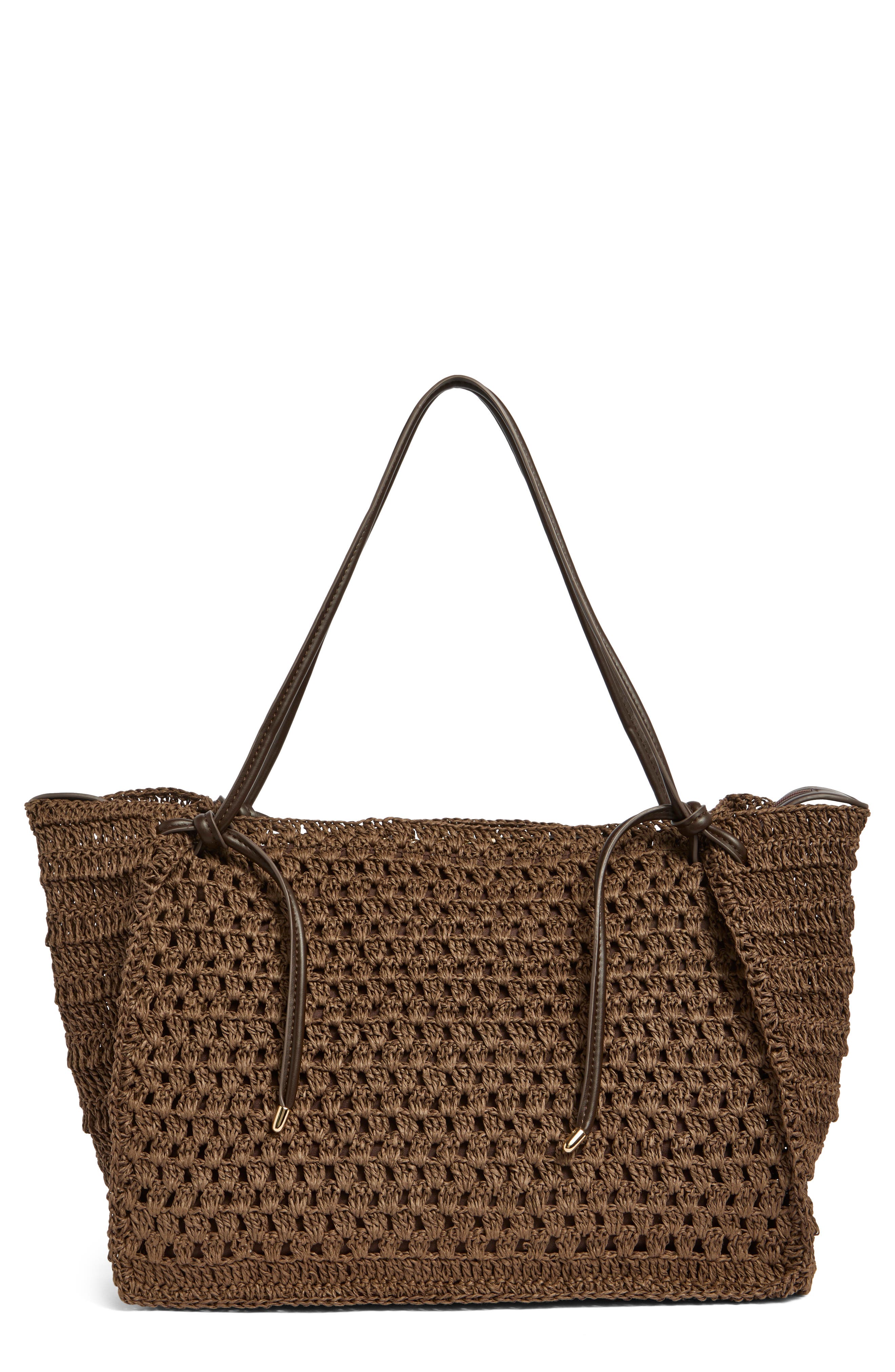 Dolce Vita Ravello Shopper Bag, Main, color, Chocolate