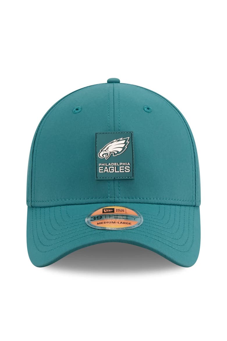 Men's New Era Midnight Green Philadelphia Eagles 2025 Sideline 39THIRTY Flex Hat, Alternate, color, Green