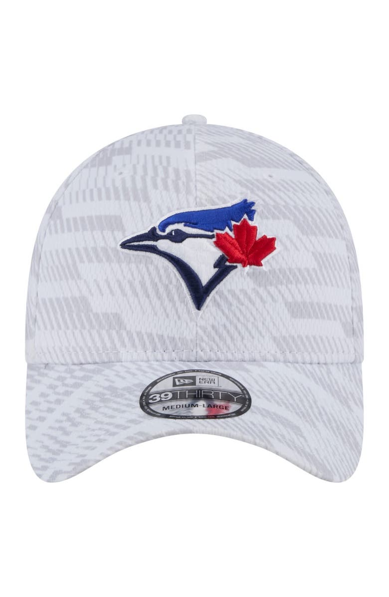 New Era Men's New Era  White Toronto Blue Jays Graded 39THIRTY Stretch Fit Hat, Alternate, color, 